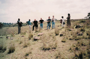 At the African Prayer Mountain, Kenya